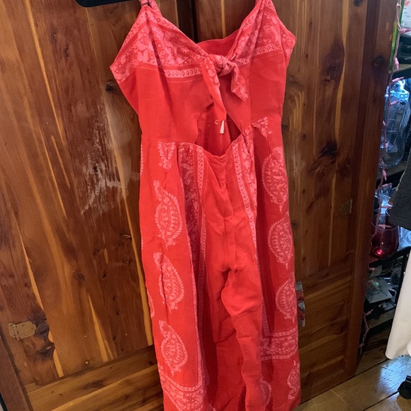 Free people handkerchief jumpsuit - Picture 2 of 3